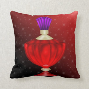 Perfume Throw Pillow
