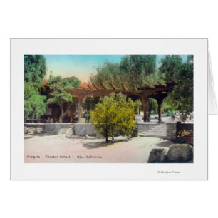 Pergola de l'école de professeur VueOjai, CA