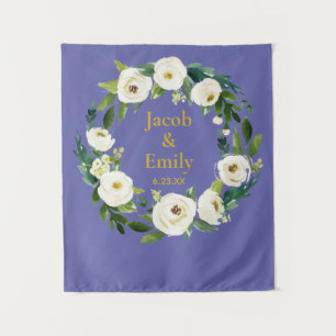 Peri Gold Custom Wedding Photo Booth Backdrop Prop Tapestry