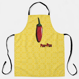 Peri-Peri Chili Pepper All-Over Print Apron