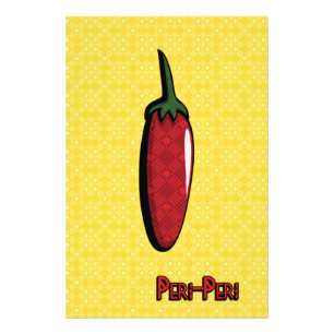 Peri-Peri Chili Pepper Art Print