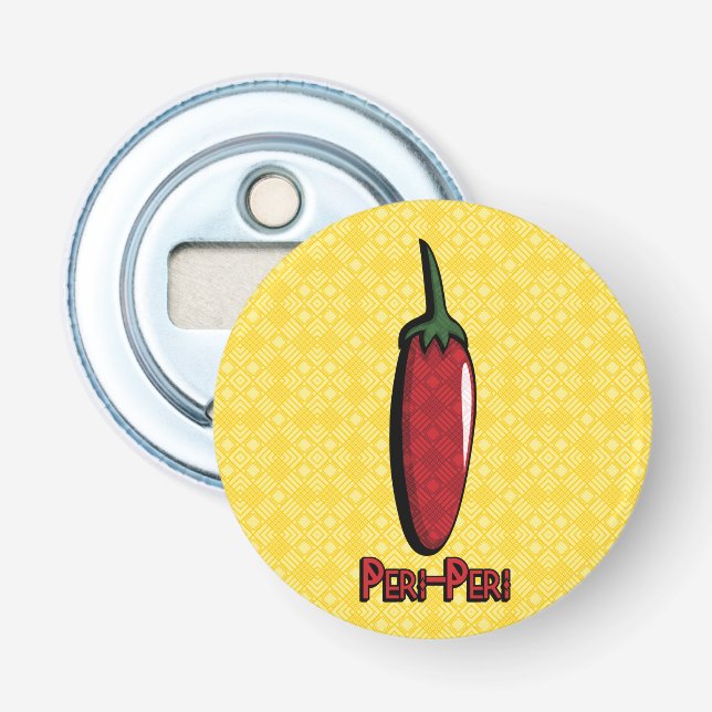 Peri-Peri Chili Pepper Bottle Opener (Front)