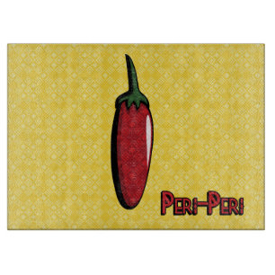 Peri-Peri Chili Pepper Cutting Board
