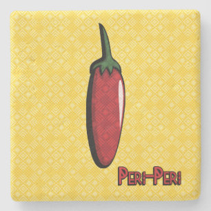 Peri-Peri Chili Pepper Stone Coaster