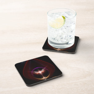 Peridin  Fractal Art Coaster