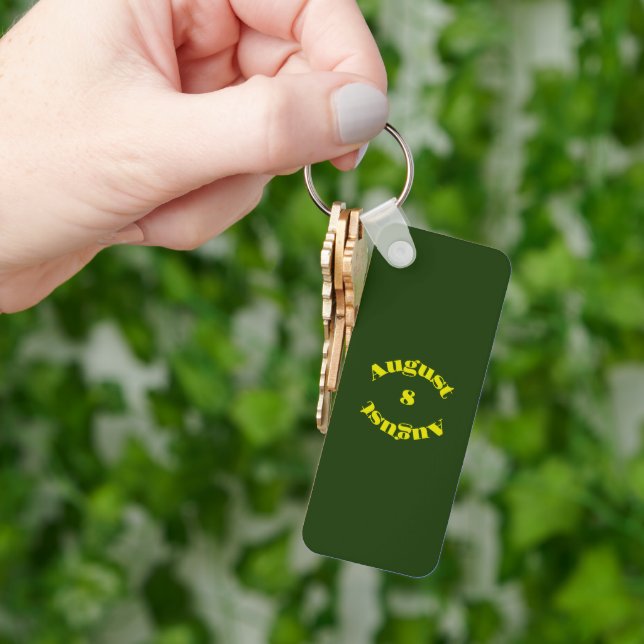 Peridot Birthstone - August Keychain (Hand)