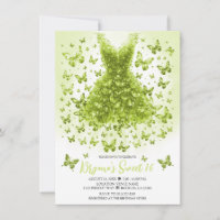 Peridot Crystal Butterfly Dress August Birthstone