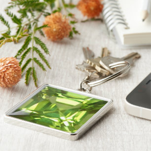 Peridot Keychain
