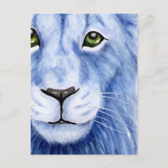 Peridot - Lion Postcard (Front)