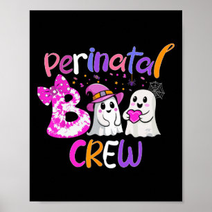 Perinatal Boo Crew Halloween Matching For Nurses Poster