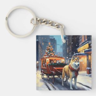 Période de fêtes d'Akita de Noël