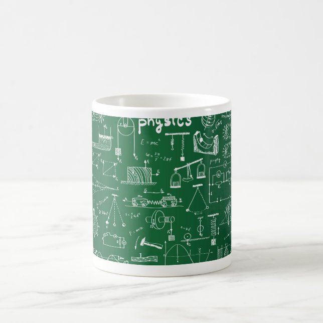 Periodic Elements Pattern Coffee Mug (Center)