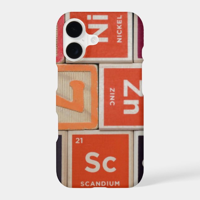 Periodic Elements Zinc Science (Back)