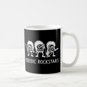 Periodic Rockstars Chemistry Humor Coffee Mug