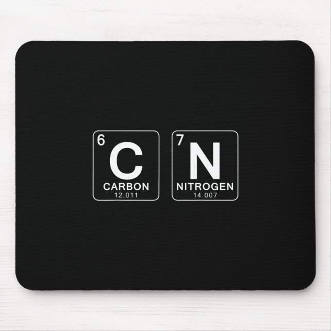 Periodic Table 67 Meme Funny Science Teacher 6 7 B Mouse Pad (Front)