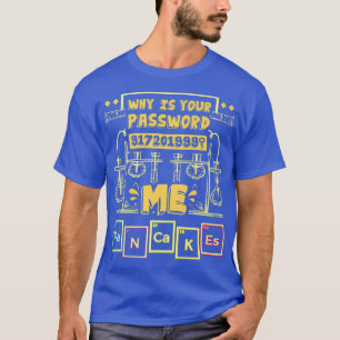 Periodic table and funny science with pancakes Pre T-Shirt
