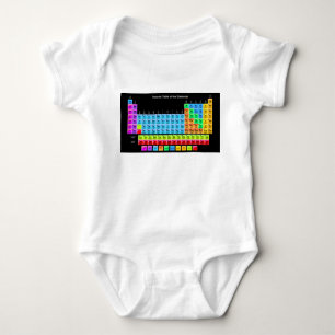 Periodic Table Baby Bodysuit