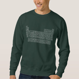 Periodic Table Green Sweatshirt
