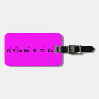 Periodic Table Gymnastics Luggage Tag