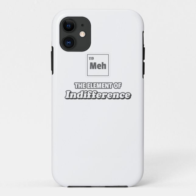 Periodic Table Mm Element of Cookie Case-Mate iPhone Case (Back)