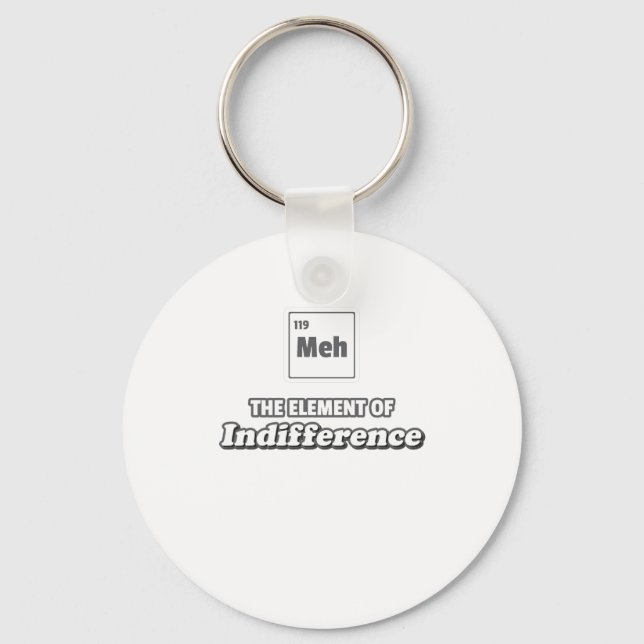 Periodic Table Mm Element of Cookie Keychain (Front)