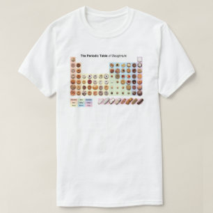 Periodic Table of Doughnuts T-shirt