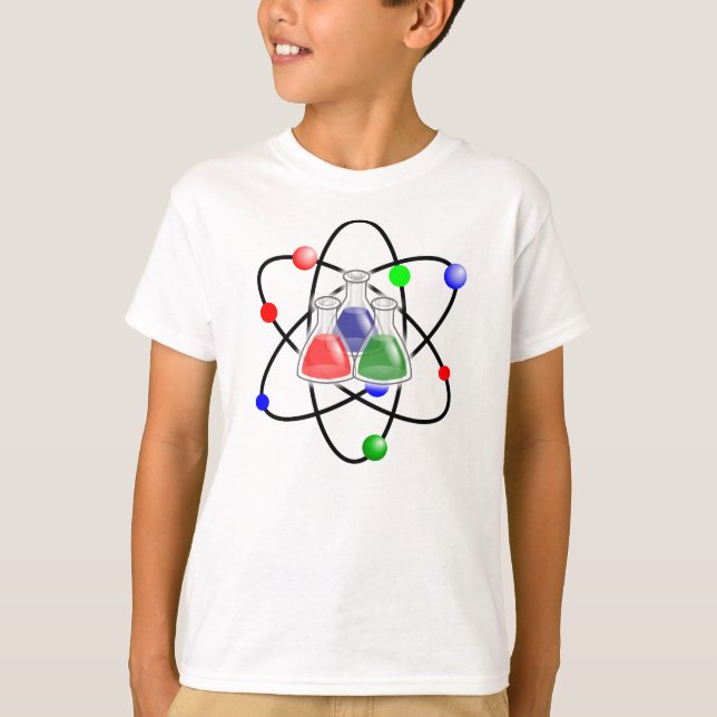 Periodic Table of Elements back colour T-Shirt (Front)