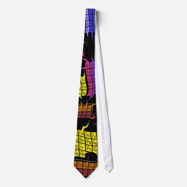 Periodic Table of Elements Mens Tie (Front)