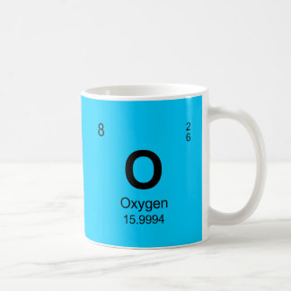 Periodic Table of Elements (Oxygen) Coffee Mug