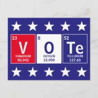 Periodic Table of Elements Spell Vote