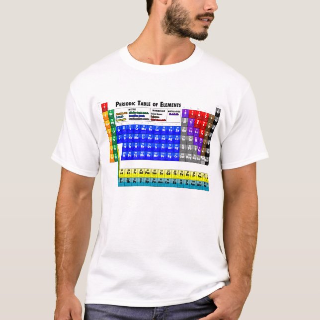 Periodic Table of Elements T-Shirt (Front)