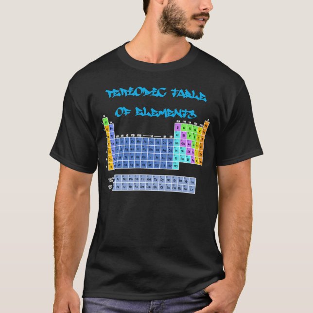 Periodic Table of Elements T-Shirt (Front)