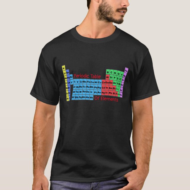 Periodic Table of Elements  T-Shirt (Front)