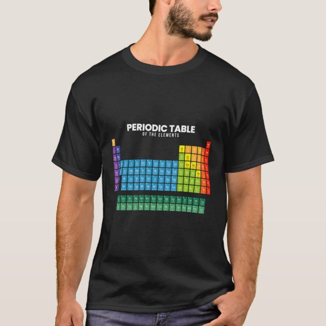 Periodic Table Of Elements T-Shirt (Front)
