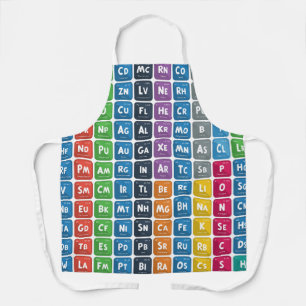 Periodic Table of the Elements 3 Apron