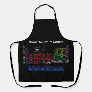 Periodic Table of the Elements Apron