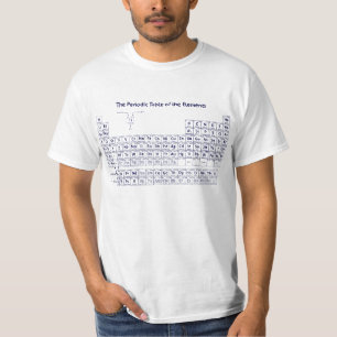 Periodic Table of the Elements - Hand Drawn T-Shirt
