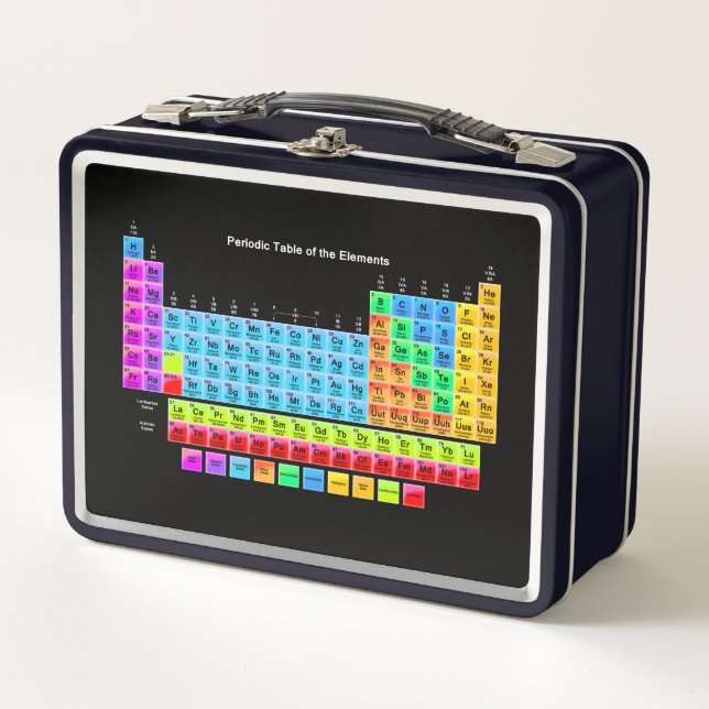 Periodic Table of the Elements Lunch Box (Front)