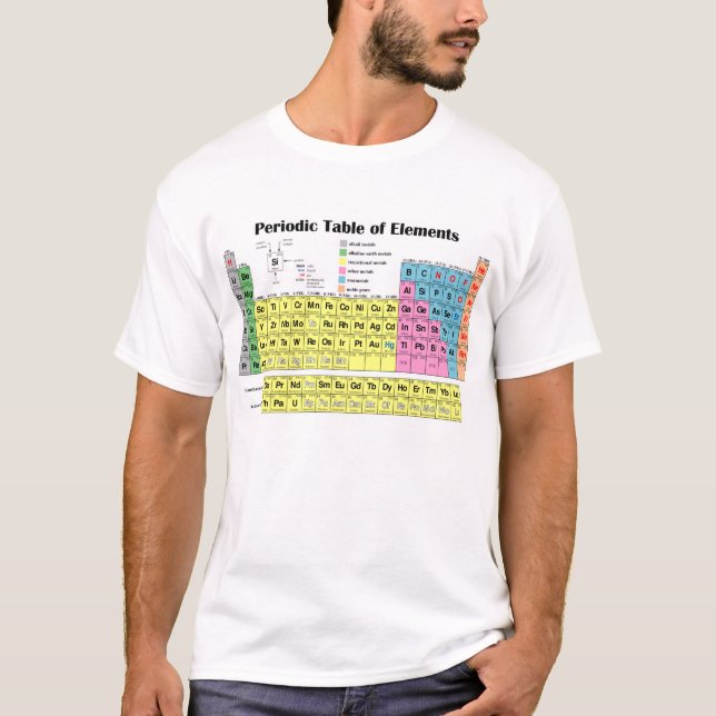 Periodic Table of the Elements T-Shirt (Front)