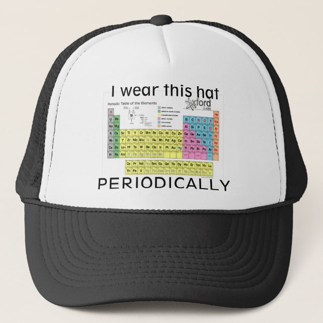 Periodic Table of the Elements Trucker Hat (Front)