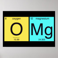 Periodic Table OMG Poster