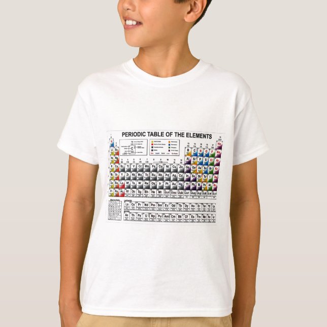 Periodic table T-Shirt (Front)