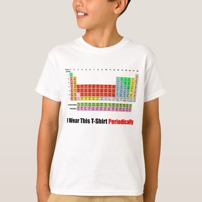 Periodic Table T-Shirt (Front)