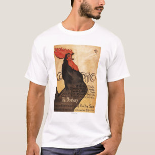 Periodical Cocorico Rooster Promotional Poster T-Shirt