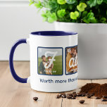 Periodical Table Elements Happy Father's Day Mug<br><div class="desc">Ignite the spark of discovery this Father's Day with our fun Periodic Table photo mug! Immerse your dad in the world of science with a shirt that cleverly highlights the word "Father" using the actual elements from the periodic table. It's not just a mug—it's a statement for dads with a...</div>
