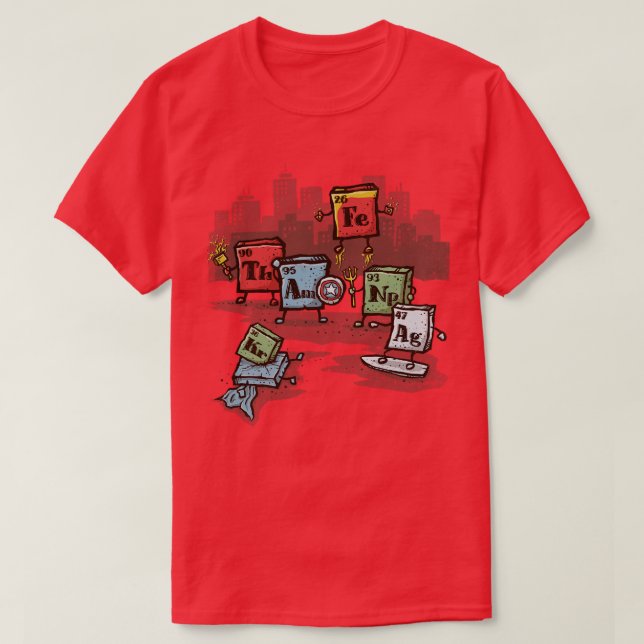 Periodically Heroic T-Shirt (Design Front)