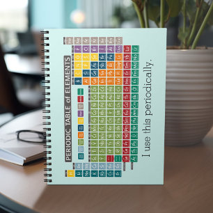 Periodically Periodic Table of Elements Notebook
