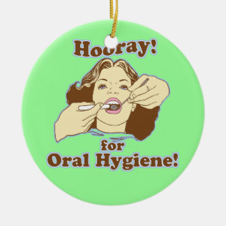 Periodontist Periodontics Periodontry Ceramic Ornament