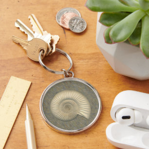 Perisphinctes Ammonite Keychain