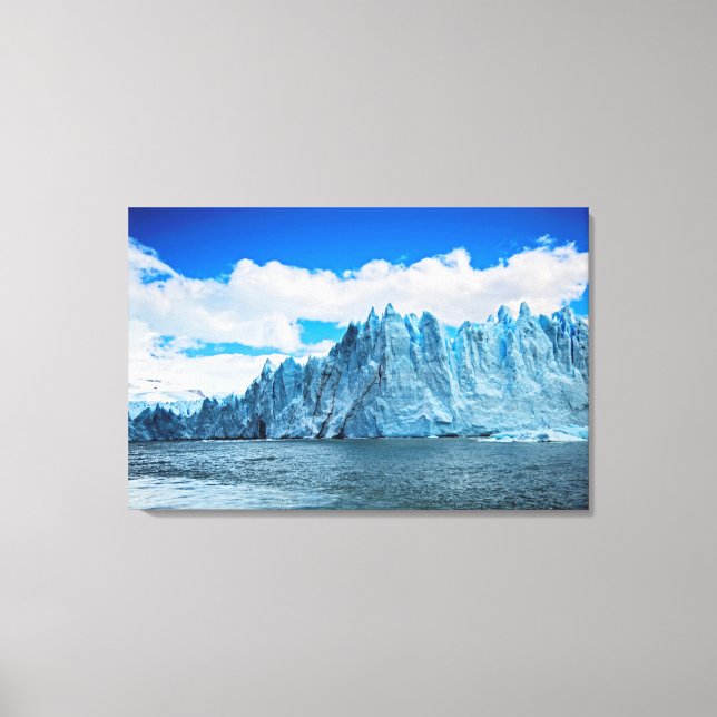 Perito Morena Glacier, Patagonia Canvas Print (Front)